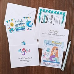 Winlyn 1000 Pcs Bulk A2 Invitation Envelopes in 1000 pcs white, White