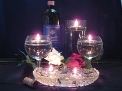 Floating Invisible Romantic Water Candles