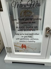 Gift for Wife & Husband Best Anniversary Birthday Wedding Gift Lantern NEW