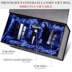 Couple Gifts for Wedding Engagement, Mr and Mrs Gift, Bridal WifeyHubby-3pcs