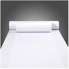 White Aisle Runner 24″ x 50′ – Wedding Ceremony Decoration