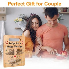 Wedding Gift for Couple, Bridal Shower Gifts 11.8″L x 7.8″W, Marriage