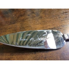 Wedgewood Vera Wang Love Knots Silverplated Wedding Cake Trowel – June 18, 2005