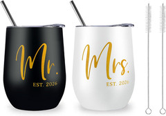 Mr and Mrs Gifts Wedding Gifts for Couples 2026 Newlyweds Engagement Present for