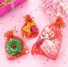 50pcs Moon Stars Organza Gift Bags – Jewelry Pouches for Weddings & Parties