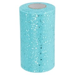Tulle Fabric Rolls 6″ by 50 Yards Fabric Spool Tulle for DIY, Teal Blue