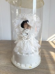 Western Cowboy Cowgirl Hats Bride & Groom Wedding Cake Topper NIB Jamie Lynn