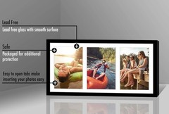 Americanflat 5×7 Picture Frame Collage with Shatter-Resistant Glass – Fits Th…