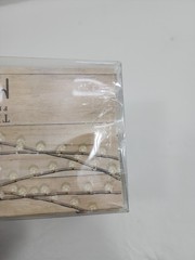 Wood & String Lights Rustic Wedding Thank you Cards & Envelopes 4″x5.25 50 Count