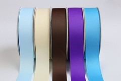 1″ Wide Solid Grosgrain Ribbon 25 Yards (305 1″ x 25 Yards 305-Light blue