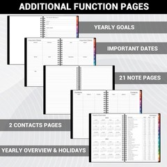 2025 Planner – Weekly Monthly Planner 2025, Calendar Planner from January 202…