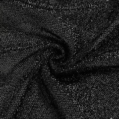 BLACK 7.5 ft Metallic Spandex STAND COVER Wedding Decorations Party Events