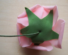 26 Artificial Flowers Foam Roses 4 Colors Wedding Bouquet Party Shower
