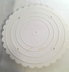 Wilton Circles of Strength Cake Separator Plates Scalloped 8” – 16” Lot of 5