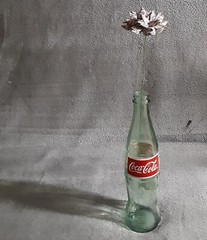 Handmade Paper Flower on stem (Gray Pattern No.3) for Wedding, St. Valentine’s