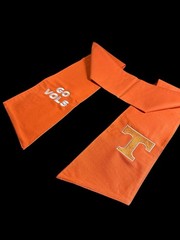 University of Tennessee Cotton Wreath Sash (2 Logos) 20k Stitch