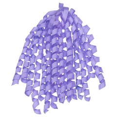 6 Count 6″ Large Curly Bows for Gift Wrapping Curling Ribbon Purple