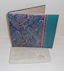 Vintage Hallmark Guest Book Album Paisley NEW in Box NOS