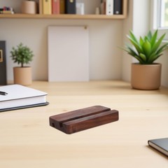 Wood Greeting Card Display Stand Name Holders for Tables Desktop Calendar