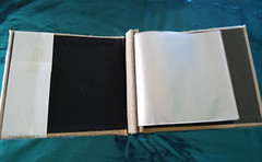 Burlap Scrapbook 6×6 and Burlap Cake Server