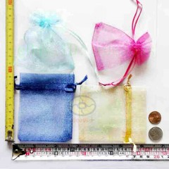 25/50/100/200pcs Organza Pouches Jewelry Wedding Party Favor Gift Bags 4″ X 3″
