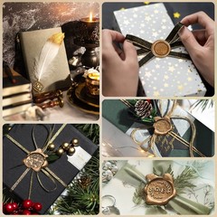 20pcs Antique Gold Sealing Wax Sticks for Wedding Invitations, Letters & Crafts