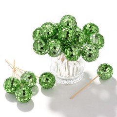 Yescom 20PCS 1.6″ Small Disco Ball Mirror Mini Hanging for Events Wedding Party