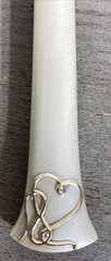Mikasa Love Story Stainless Steel Wedding Cake Pie Server Set Swirl Hearts