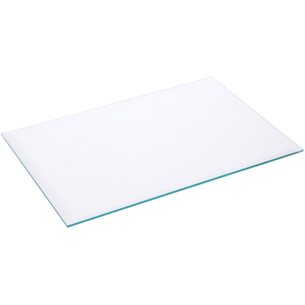 Plymor 8″ x 12″ Rectangle, 5mm Thick Beveled Clear Glass