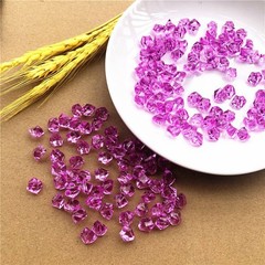 Small Decoration Acrylic Stones Rocks Table 200 PCS 6*9mm Acrylic Full Granules
