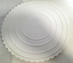 Wilton Circles of Strength Cake Separator Plates Scalloped 8” – 16” Lot of 5