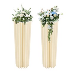 2Pcs 39.4 inch Tall Flower Vase Flowers Stand for Party Tables Decorations