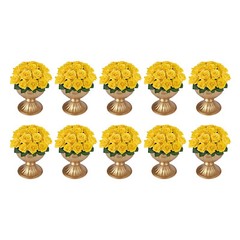 10* Flower Vases Tabletop Centerpieces Flower Trumpet Vases Wedding Party Supply