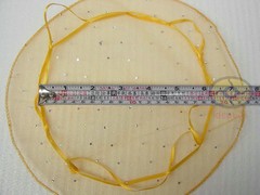 25/50/100pcs Circle Diameter:10″ Sequins Dotted Organza Pouches Jewelry Gift Bag