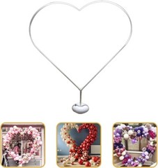 Large Heart Shape Wedding Arches Backdrop Stand Antirust Arbor NEW