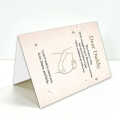 Fathers Day Card for Dad to Be, Father to Be Fathers Day Card, Fathers Day Gi…