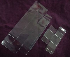 50 PCS 7x5x9″ Clear Plastic PVC Tuck Top Boxes Wedding Party Favor Display Box