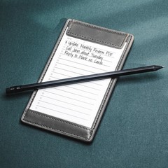 Notsu Note Card Holder | Minimalist 3×5 Inch Index inches, Gray