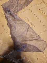 Set of 100 Sheer LAVENDER Chair Ties For Special Occasion