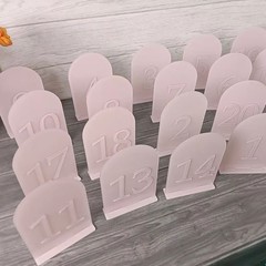 Arch Wedding Table Number 3D Letter Event Table Sign Wedding Party Table Decor
