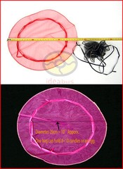 25/50/100pcs Circle Diameter:10″ Organza Pouches Jewelry Wedding Favor Gift Bags