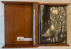 Lenox Wedding Promises Book Shelf Album Wood & Silver Tone for 160 Photos
