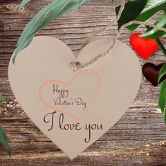 100Pcs 1″ Wooden Hearts for Crafts, Small Wood Hearts Cutout 1 Inch (100 Pcs)