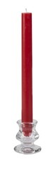 Biedermann & Sons Cranberry Red Taper Candles 2 Pack, 10-Inch,
