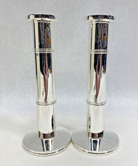 2 Sets Kate Spade x Lenox «Mr.» & «Mrs.» Champagne Glasses Candle Stick Holders