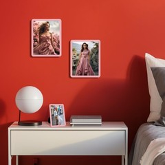 Bluesun 5×7 picture frame pink, picture frames glass, hanging picture frame, …
