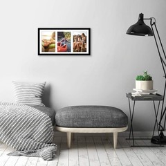 Americanflat 5×7 Picture Frame Collage with Shatter-Resistant Glass – Fits Th…