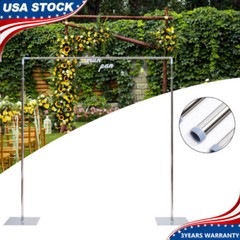 10x10ft Heavy Duty Pipe and Drape Kit Photography Backdrop Stand Telescopic Pipe