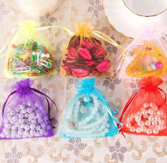 Luxury Organza Gift Bags Wedding Party Favour Jewellery Packing Pouches Bag