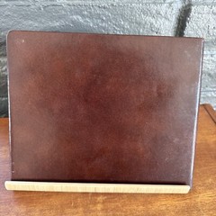 Samuel Ward Genuine Leather 1958 to 1984 Guest Book Weaverville, North Carolina